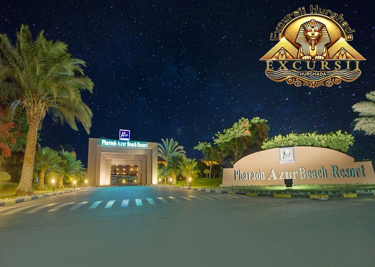 Excursii si spa de la Pharaoh Azur Resort intrare hotel